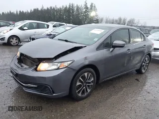 2014 Honda Civic Sedan EX with VIN 2HGFB2F82EH532528, listed as a IAAI auction lot 41129996 with 80,840 mi miles. Bid and sale history available at carsss.com. Image 17.