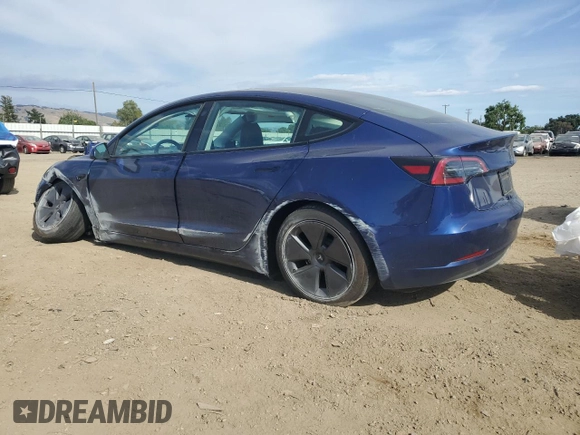 2023 Tesla Model 3 с VIN 5YJ3E1EA2PF606594, выставлен на аукционе Copart как лот 57288255 с пробегом 27 848 миль миль и Списание • Salvage title. История ставок и продаж доступна на DreamBid. Изображение 2.