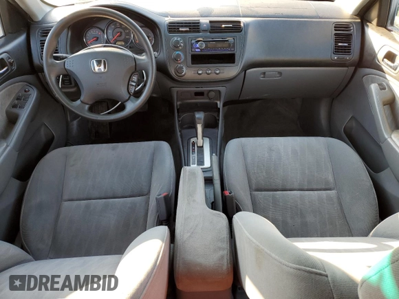 2004 Honda Civic EX with VIN 1HGES26714L012163, listed as a Copart auction lot 49318105 with 172,075 mi miles and Salvage Title. Bid and sale history available at DreamBid. Image 8.