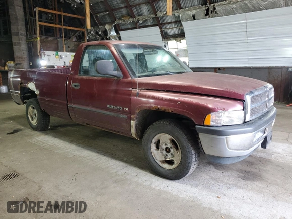 2001 Dodge 1500 z VIN 1B7HC16Y51S251826, wystawiony jako Copart lot #60906245 z przebiegiem 81 495 mil mil oraz Szkoda całkowita • Salvage title. Historia ofert i sprzedaży dostępna na DreamBid. Obrazek 4.