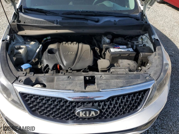 2015 Kia Sportage LX with VIN KNDPB3AC5F7790642, listed as a Copart auction lot 53281165 with 176,510 mi miles and Clean Title. Bid and sale history available at carsss.com. Image 12.