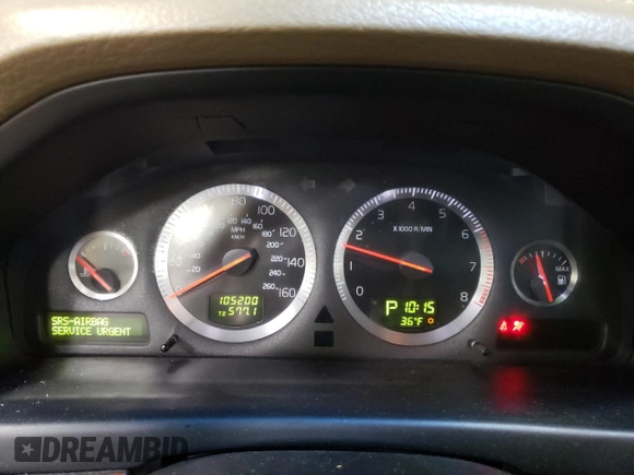2006 Volvo S80 z VIN YV1TS592X61438398, wystawiony jako Copart lot #41991565 z przebiegiem 105 200 mil mil oraz Szkoda całkowita • Salvage title. Historia ofert i sprzedaży dostępna na DreamBid. Obrazek 9.
