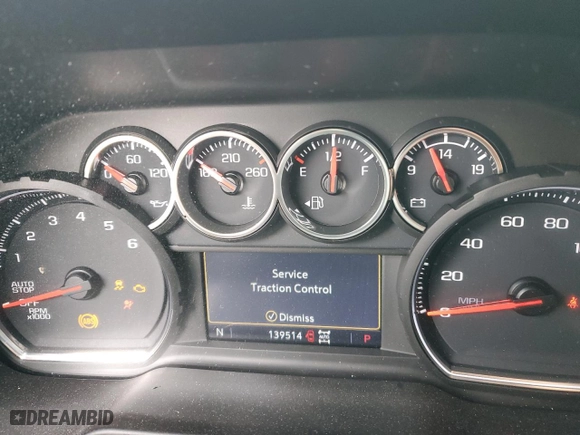 2021 Chevrolet Suburban LT with VIN 1GNSKCKD2MR136529, listed as a Copart auction lot 45160925 with 139,514 mi miles and Salvage Title. Bid and sale history available at carsss.com. Image 9.