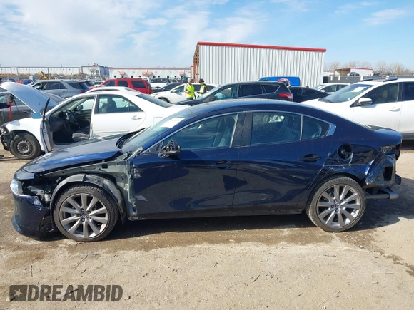 2019 Mazda 3 w/Select with VIN 3MZBPAAL1KM114606, listed as a IAAI auction lot 41424576 with 65,187 mi miles. Bid and sale history available at carsss.com. Image 6.