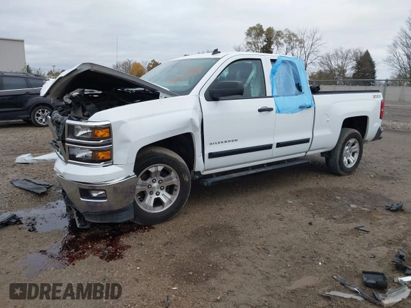 2014 Chevrolet Silverado 1500 LT with VIN 1GCVKREC2EZ390061, listed as a IAAI auction lot 40824477 with 140,928 mi miles and . Bid and sale history available at DreamBid. Image 17.
