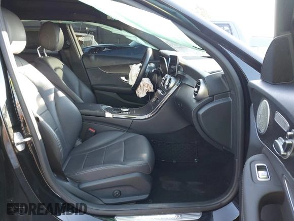 2020 Mercedes-Benz C 300 with VIN W1KWF8DB4LR594133, listed as a IAAI auction lot 41018736 with 43,437 mi miles and . Bid and sale history available at carsss.com. Image 5.
