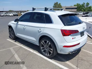 2021 Audi SQ5 Premium Plus with VIN WA1B4AFY2M2035563, listed as a IAAI auction lot 42396190 with 40,117 mi miles and . Bid and sale history available at DreamBid. Image 3.