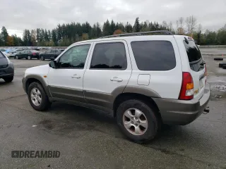 2001 Mazda Tribute LX with VIN 4F2CU08101KM11452, listed as a Copart auction lot 76796064 with 175,584 mi miles and Salvage Title. Bid and sale history available at DreamBid. Image 2.