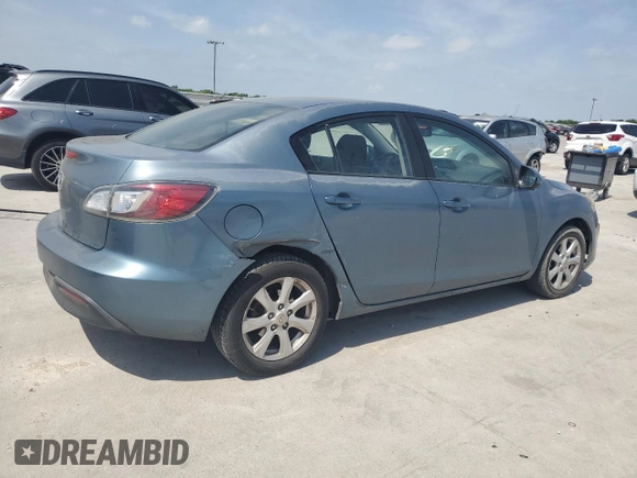 2011 Mazda 3 i Touring with VIN JM1BL1VF6B1450221, listed as a Copart auction lot 53158235 with 211,253 mi miles and Salvage Title. Bid and sale history available at carsss.com. Image 3.