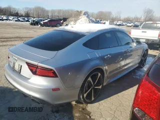 2017 Audi RS 7 Prestige z VIN WUAWAAFC8HN903853, wystawiony jako Copart lot #86112964 z przebiegiem 57 313 mil mil oraz Szkody całkowita. Historia ofert i sprzedaży dostępna na DreamBid. Obrazek 3.