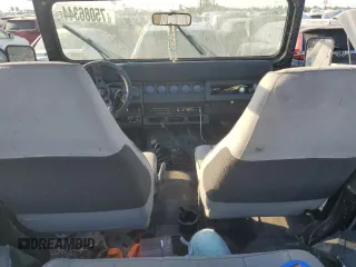 1995 Jeep Wrangler with VIN 1J4FY29S0SP275214, listed as a Copart auction lot 75086344 with 158,912 mi miles and Salvage Title. Bid and sale history available at carsss.com. Image 8.
