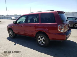 2006 Honda Pilot EX-L with VIN 5FNYF18576B022725, listed as a Copart auction lot 53875465 with 179,101 mi miles and Salvage Title. Bid and sale history available at DreamBid. Image 2.