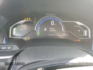 2018 Honda Clarity Plug-In Hybrid Touring with VIN JHMZC5F34JC017427, listed as a Copart auction lot 80086544 with 51,272 mi miles and Salvage Title. Bid and sale history available at carsss.com. Image 9.