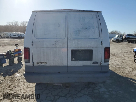2005 Ford Econoline Cargo with VIN 1FTNE24L55HA07686, listed as a Copart auction lot 84955154 with Not Provided miles and Salvage Title. Bid and sale history available at carsss.com. Image 6.