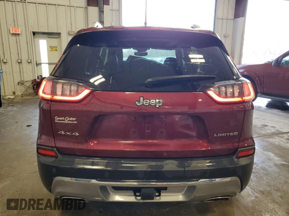 2021 Jeep Cherokee Limited с VIN 1C4PJMDXXMD135463, выставлен на аукционе Copart как лот 53751335 с пробегом 77 344 миль миль и Списание • Salvage title. История ставок и продаж доступна на DreamBid. Изображение 6.
