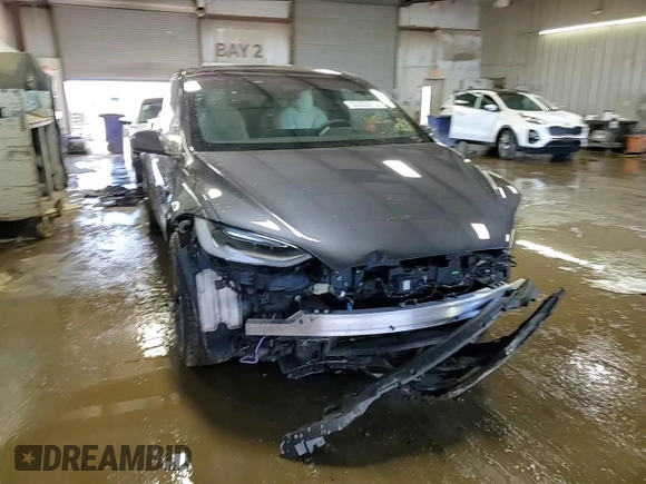 2023 Tesla Model X Plaid with VIN 7SAXCBE6XPF373589, listed as a Copart auction lot 50355615 with 11,650 mi miles and Salvage Title. Bid and sale history available at DreamBid. Image 15.