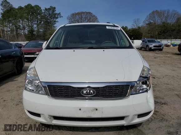 2012 Kia Sedona LX with VIN KNDMG4C72C6465538, listed as a Copart auction lot 51450135 with 84,972 mi miles and Salvage Title. Bid and sale history available at carsss.com. Image 5.