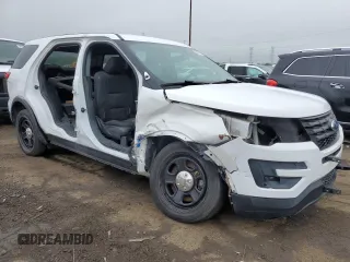 2018 Ford Police Interceptor Utility z VIN 1FM5K8AR8JGC95414, wystawiony jako Copart lot #58064665 z przebiegiem 120 873 mil mil oraz Czysty tytuł • Clean title. Historia ofert i sprzedaży dostępna na DreamBid. Obrazek 4.