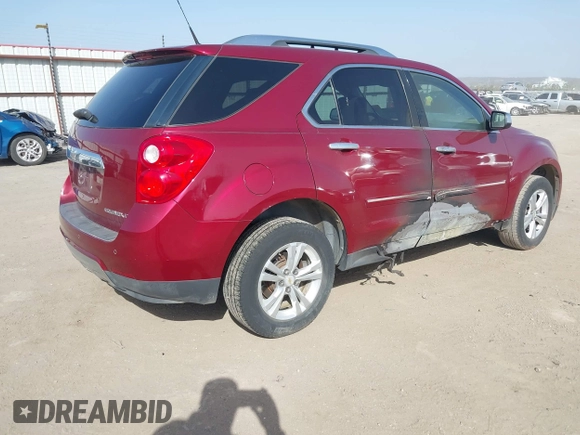 2011 Chevrolet Equinox LT w/2LT with VIN 2CNALPEC3B6376012, listed as a IAAI auction lot 41801175 with 153,591 mi miles. Bid and sale history available at carsss.com. Image 4.
