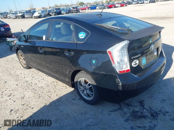 2010 Toyota Prius II with VIN JTDKN3DU0A5209672, listed as a IAAI auction lot 42057108 with 111,162 mi miles. Bid and sale history available at carsss.com. Image 3.