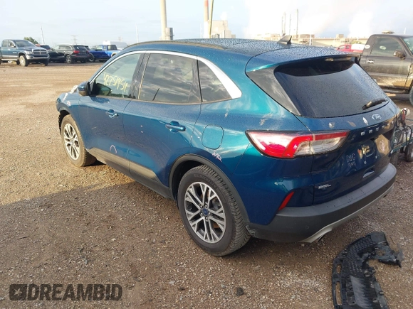 2020 Ford Escape SEL with VIN 1FMCU0H64LUB62507, listed as a IAAI auction lot 42751954 with 94,652 mi miles and . Bid and sale history available at DreamBid. Image 3.