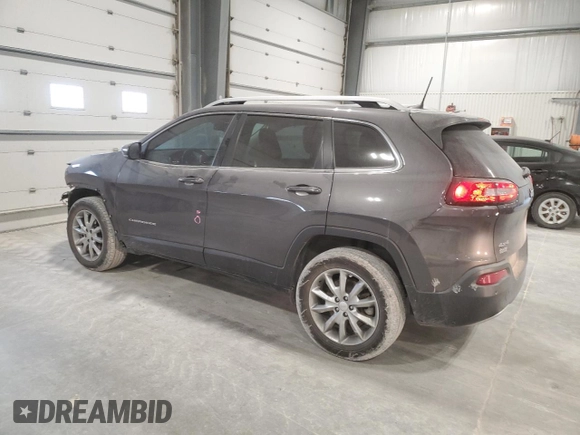 2018 Jeep Cherokee Limited z VIN 1C4PJMDB7JD505848, wystawiony jako Copart lot #84811274 z przebiegiem 82 924 mil mil oraz Szkoda całkowita • Salvage title. Historia ofert i sprzedaży dostępna na DreamBid. Obrazek 2.