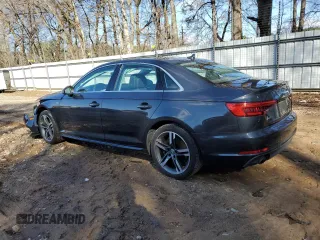2017 Audi A4 Premium Plus with VIN WAULNAF48HN024508, listed as a Copart auction lot 48075795 with 88,270 mi miles and Salvage Title. Bid and sale history available at carsss.com. Image 2.