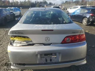2006 Acura RSX with VIN JH4DC54886S001334, listed as a Copart auction lot 79616134 with 93,534 mi miles and Salvage Title. Bid and sale history available at carsss.com. Image 6.