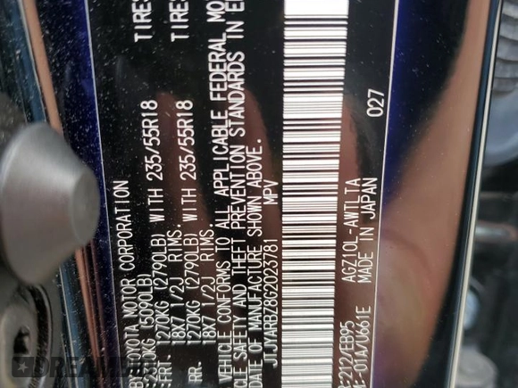 2016 Lexus NX 200t with VIN JTJYARBZ8G2023781, listed as a Copart auction lot 60699735 with 176,474 mi miles and Salvage title. Bid and sale history available at DreamBid. Image 13.