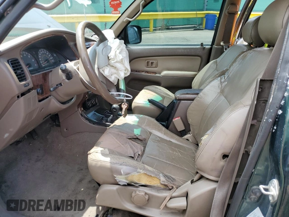 1999 Toyota 4Runner Limited z VIN JT3HN87R2X0246277, wystawiony jako Copart lot #59395245 z przebiegiem 301 405 mil mil oraz Nie do naprawy • Non repairable. Historia ofert i sprzedaży dostępna na DreamBid. Obrazek 7.