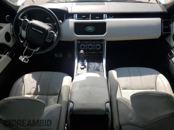 2016 Land Rover Range Rover Sport Dynamic with VIN SALWR2EFXGA108812, listed as a Copart auction lot 58449525 with 80,692 mi miles and Clean title. Bid and sale history available at DreamBid. Image 8.