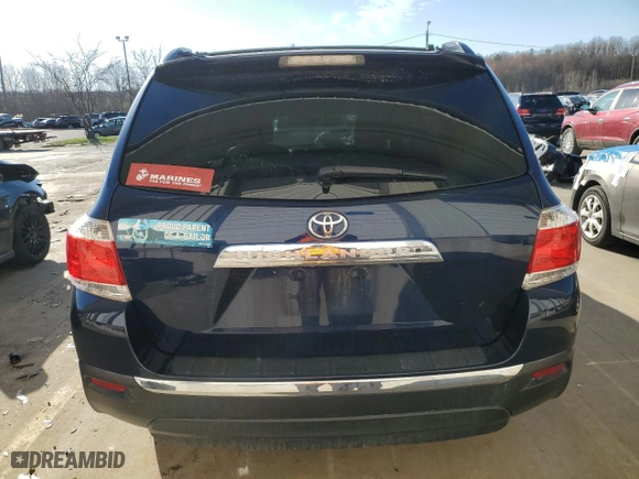 2012 Toyota Highlander Limited with VIN 5TDYK3EH1CS056463, listed as a Copart auction lot 49408945 with 222,779 mi miles and Salvage Title. Bid and sale history available at carsss.com. Image 6.