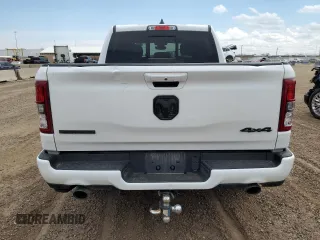 2020 Ram 1500 Lone Star with VIN 1C6SRFFT8LN301875, listed as a Copart auction lot 53752555 with 64,870 mi miles and Salvage title. Bid and sale history available at DreamBid. Image 6.