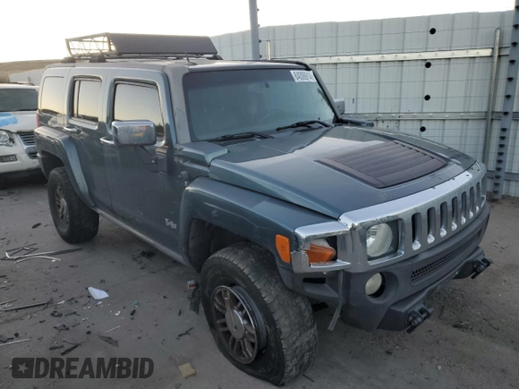 2006 Hummer H3 with VIN 5GTDN136168327874, listed as a Copart auction lot 84006914 with 219,024 mi miles and Salvage Title. Bid and sale history available at DreamBid. Image 4.