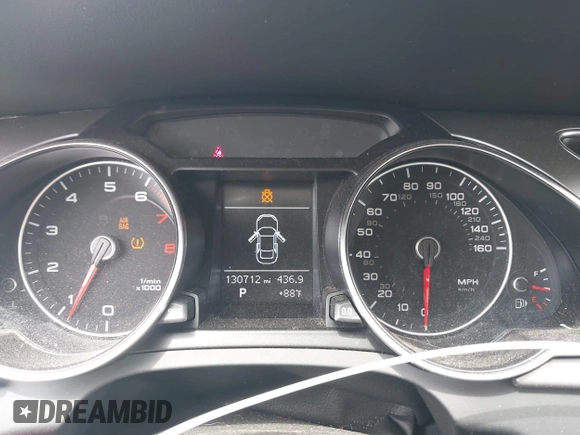2013 Audi A5 Premium Plus with VIN WAULFAFR6DA006082, listed as a IAAI auction lot 42270377 with 130,712 mi miles and . Bid and sale history available at DreamBid. Image 7.