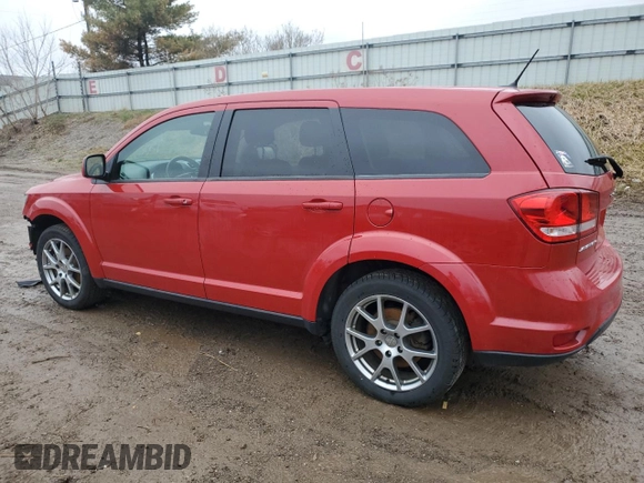 2015 Dodge Journey R/T z VIN 3C4PDCEG3FT688081, wystawiony jako Copart lot #52130025 z przebiegiem 63 813 mil mil oraz Czysty tytuł • Clean title. Historia ofert i sprzedaży dostępna na DreamBid. Obrazek 2.