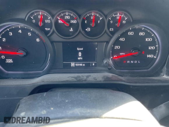 2021 Chevrolet Silverado 1500 Work Truck with VIN 1GCRYAEF8MZ346611, listed as a Copart auction lot 42602635 with 103,148 mi miles and Clean Title. Bid and sale history available at DreamBid. Image 8.