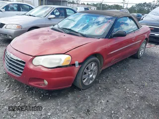 2004 Chrysler Sebring Limited with VIN 1C3EL65R54N412483, listed as a IAAI auction lot 41980106 with 125,819 mi miles and . Bid and sale history available at DreamBid. Image 2.