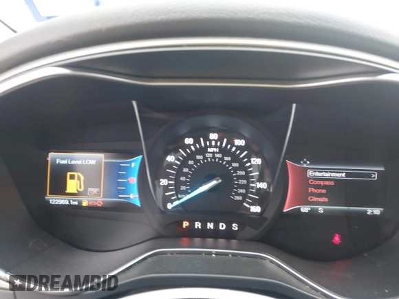 2015 Ford Fusion SE with VIN 1FA6P0HD9F5113069, listed as a IAAI auction lot 42126855 with 122,969 mi miles. Bid and sale history available at carsss.com. Image 7.