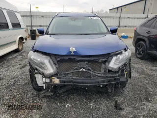 2020 Nissan Rogue SV with VIN KNMAT2MT0LP523946, listed as a Copart auction lot 47184445 with 41,940 mi miles and Salvage Title. Bid and sale history available at carsss.com. Image 5.