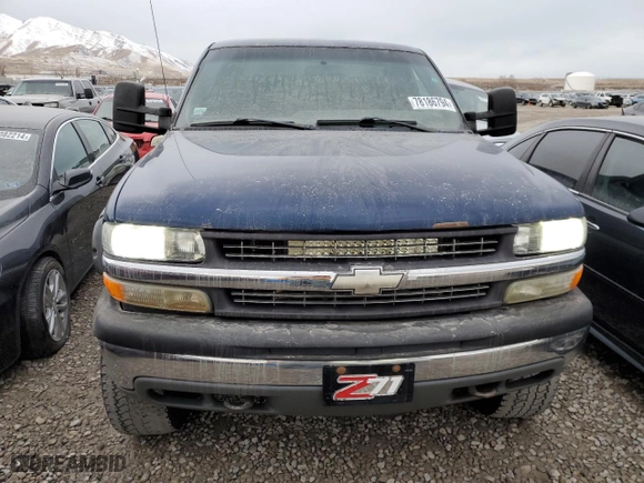 2002 Chevrolet Silverado 1500 LS with VIN 1GCEK14V42Z249072, listed as a Copart auction lot 78186794 with 159,220 mi miles and Salvage Title. Bid and sale history available at carsss.com. Image 5.