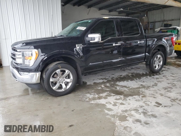 2021 Ford F-150 XL with VIN 1FTFW1E59MFC17844, listed as a Copart auction lot 48328155 with 61,852 mi miles and Salvage Title. Bid and sale history available at carsss.com. Image 1.