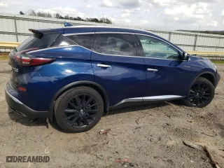 2020 Nissan Murano Platinum with VIN 5N1AZ2DS5LN153817, listed as a Copart auction lot 51153385 with 119,985 mi miles and Salvage Title. Bid and sale history available at carsss.com. Image 3.