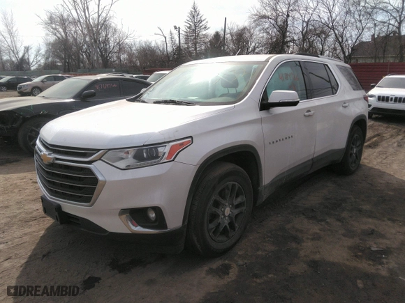 2018 Chevrolet Traverse LT Cloth with VIN 1GNEVGKW3JJ226764, listed as a IAAI auction lot 41784966 with 112,626 mi miles. Bid and sale history available at carsss.com. Image 18.