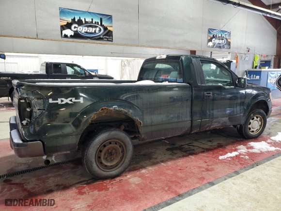 2013 Ford F-150 XL with VIN 1FTNF1EF3DKE29764, listed as a Copart auction lot 44132955 with 130,704 mi miles and Salvage Title. Bid and sale history available at carsss.com. Image 3.