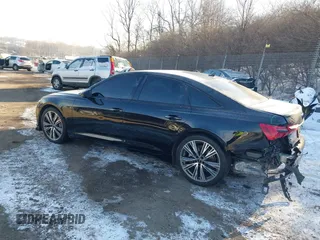 2021 Audi A6 Premium Plus with VIN WAUE3AF27MN058852, listed as a IAAI auction lot 41370467 with 64,567 mi miles. Bid and sale history available at carsss.com. Image 3.