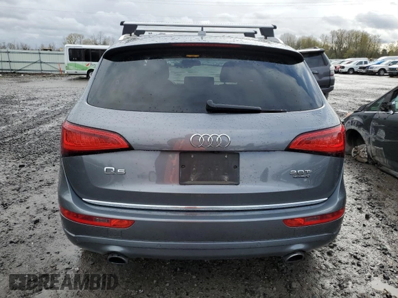 2016 Audi Q5 Premium Plus with VIN WA1L2AFP2GA027491, listed as a Copart auction lot 50880315 with 125,258 mi miles and Salvage Title. Bid and sale history available at carsss.com. Image 6.