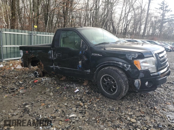 2010 Ford F-150 XL with VIN 1FTMF1E84AKB60053, listed as a Copart auction lot 82115704 with Not Provided miles and Salvage Title. Bid and sale history available at DreamBid. Image 4.