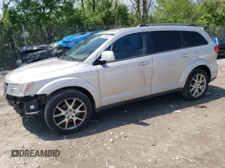 2013 Dodge Journey Crew with VIN 3C4PDCDGXDT588705, listed as a Copart auction lot 55496465 with 129,562 mi miles and Clean title. Bid and sale history available at DreamBid. Image 1.