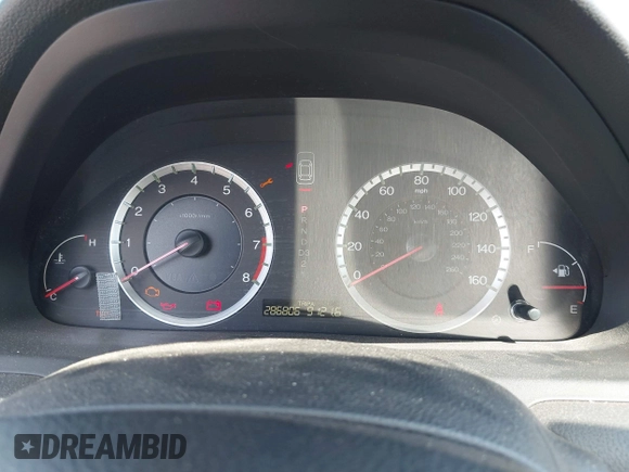 2009 Honda Accord LX-P with VIN 1HGCP264X9A163844, listed as a IAAI auction lot 42160946 with 286,806 mi miles and . Bid and sale history available at DreamBid. Image 7.